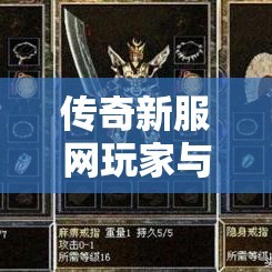 传奇新服网玩家与两个怪物的对决描写