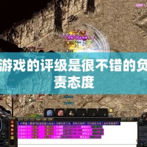 游戏的评级是很不错的负责态度