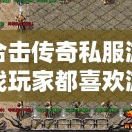合击传奇私服游戏玩家都喜欢游戏的变化