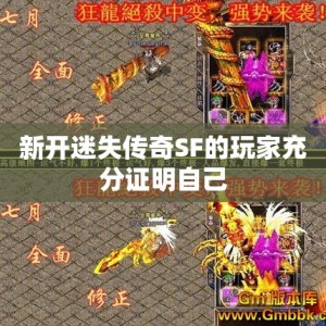 新开迷失传奇SF的玩家充分证明自己