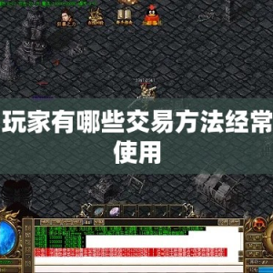 玩家有哪些交易方法经常使用