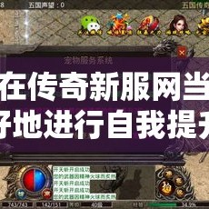 怎样在传奇新服网当中更好地进行自我提升