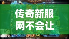 传奇新服网不会让我们失望