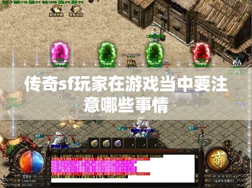 传奇sf玩家在游戏当中要注意哪些事情