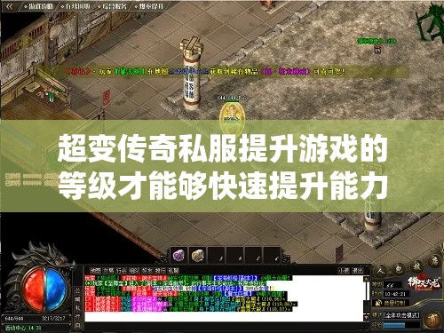 超变传奇私服提升游戏的等级才能够快速提升能力