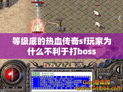 等级底的热血传奇sf玩家为什么不利于打boss