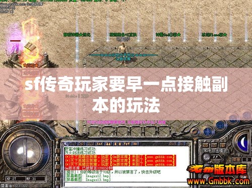 sf传奇玩家要早一点接触副本的玩法