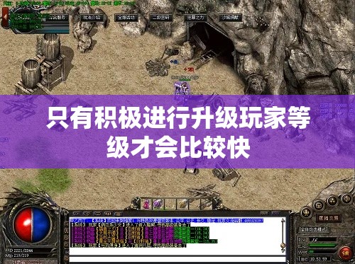 只有积极进行升级玩家等级才会比较快